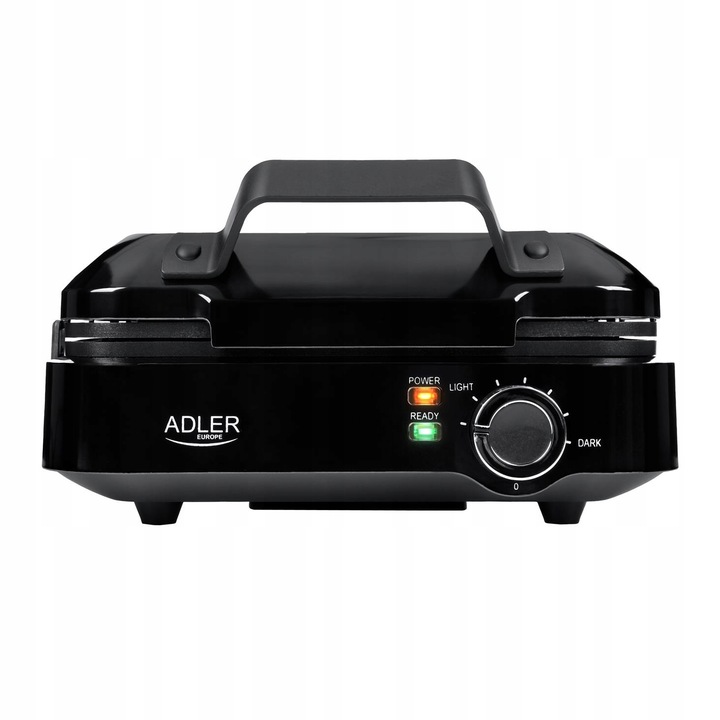 Gofrownica 2000W XXL na 2 duże gofry Płynna regulacja temperatury