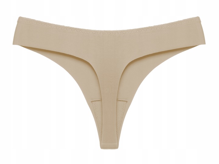 6x Bezszwowe cięte laserowe stringi majtki damskie nieodzanczające kolory