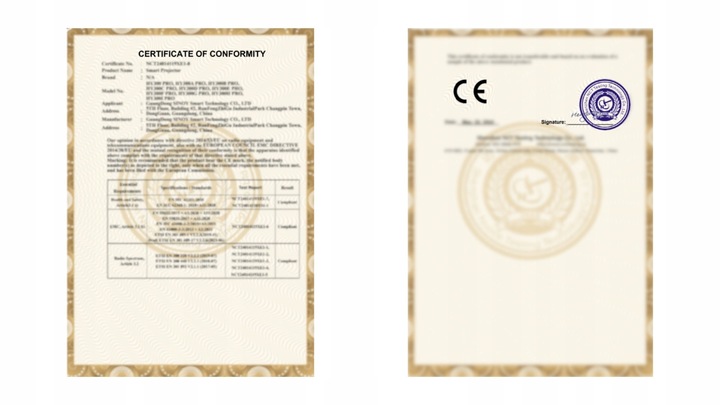 Rzutnik Projektor 2025 NOWY FULL HD 4K WiFi Pilot Android TV HY300