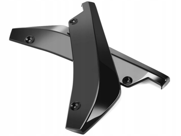 2x SPLITTER DOKŁADKA LISTWA ZDERZAKA TYLNEGO Tył UNIWERSALNE Tuning POŁYSK!