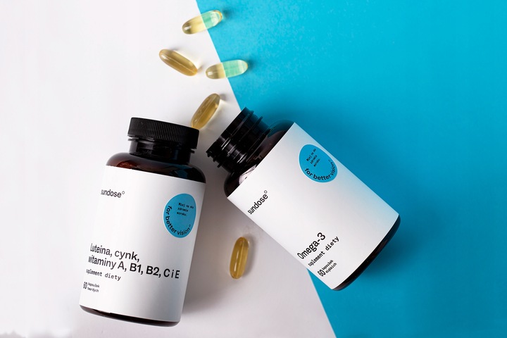 Suplement wzrok oczy luteina witamina A sundose