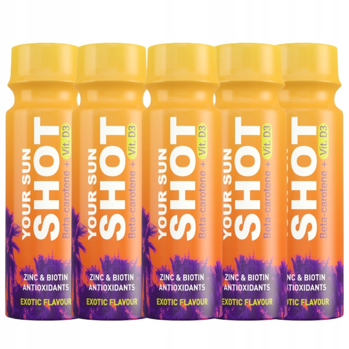 Your Sun Shot Vit. D3 12x80ml solarium do opalania