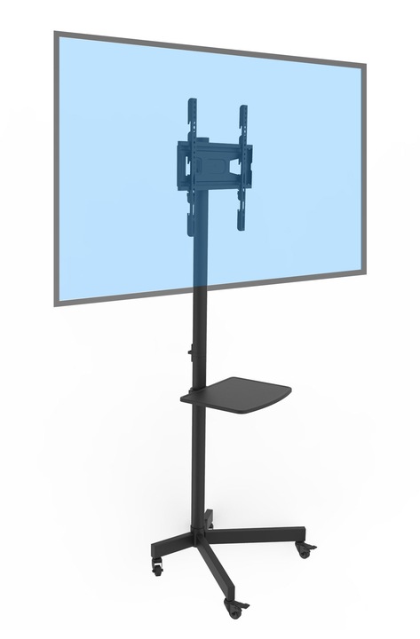 Stojak Podłogowy na telewizor TV 26-65 cali z półką Uniwersalny