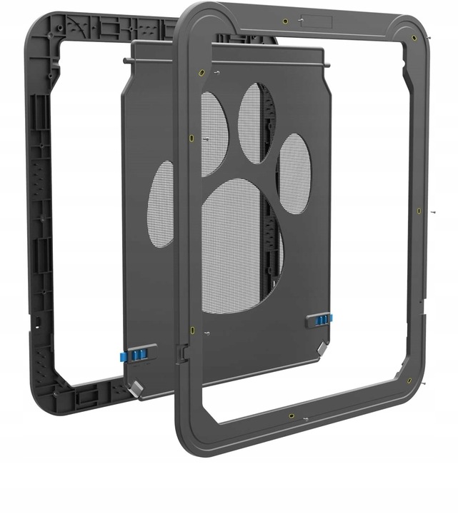 DRZWICZKI KLAPKA DLA KOTA PSA DO MOSKITIERY MAGNES