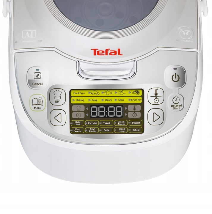 Multicooker Tefal Advanced 5L garnek elektryczny 45w1 biały RK8121