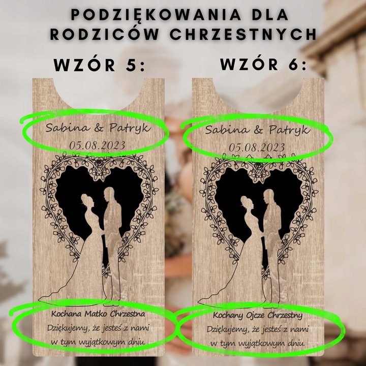 DREWNIANE PUDEŁKO NA WINO ŚLUB SKRZYNIA Z GRAWEREM PREZENT WESELE