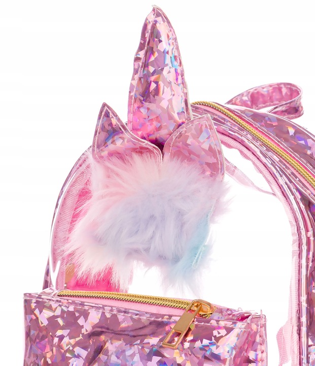 PLECAK PLECACZEK RÓŻOWY DLA DZIEWCZYNKI JEDNOROŻEC