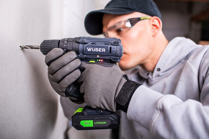 WIERTARKO WKRĘTARKA UDAROWA AKUMULATOROWA 20V 2X AKUMULATOR + WALIZKA