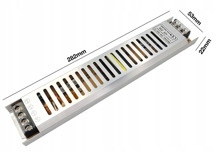 ZASILACZ 12V LED 300W 25A Slim Montażowy Modułowy Do Taśm MONO RGB
