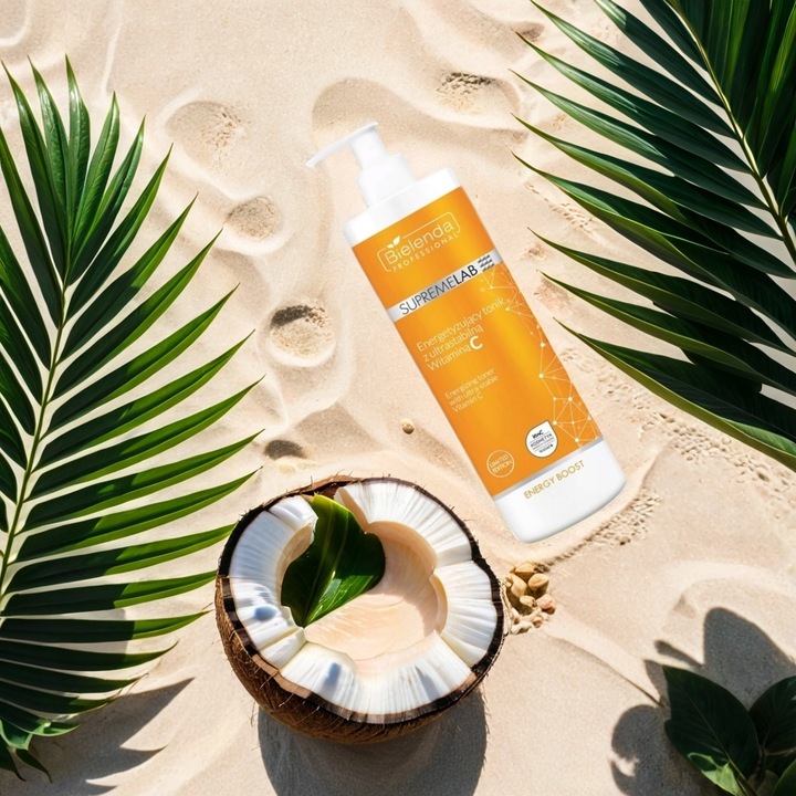 TONIK DO TWARZY BIELENDA SUPREMELAB ENERGETYZUJĄCY Z WITAMINĄ C 500ML