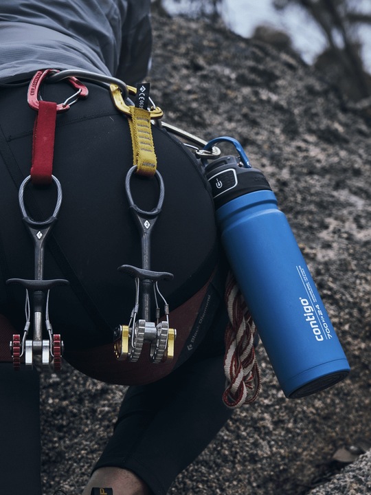 Kubek termiczny z ustnikiem Free Flow Contigo 700ml - Niebieski