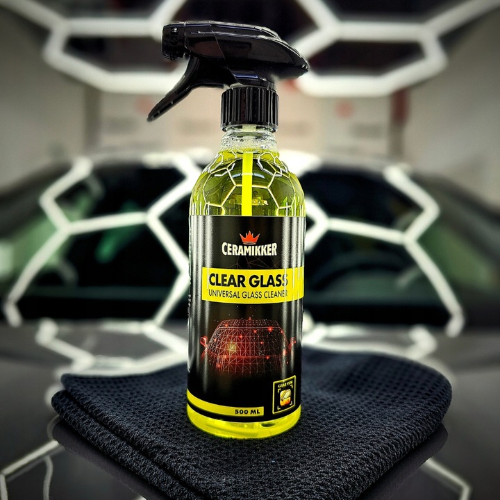 Płyn do Mycia Szyb Samochodowych Lusterek BEZ SMUG Clear Glass Cleaner