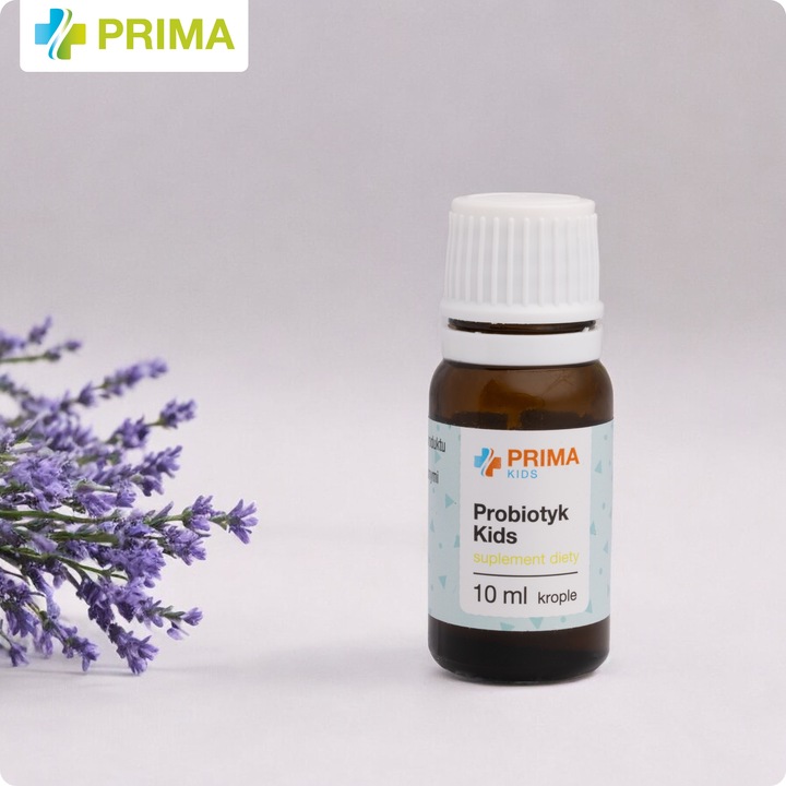 2 X PROBIOTYK KIDS dla dzieci jelita krople 10 ml PRIMA