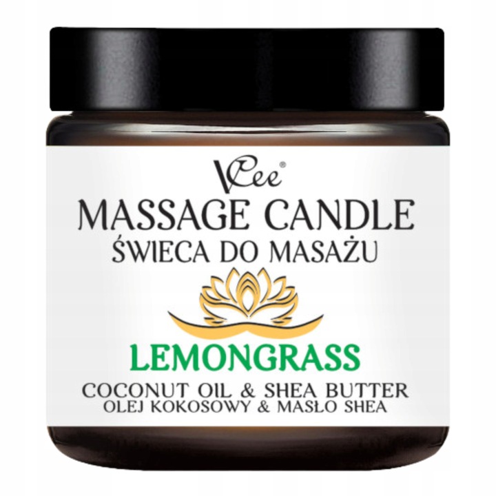 ŚWIECA DO MASAŻU NAWILŻAJĄCA ODŚWIEŻAJĄCA VCEE 80G