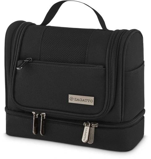 Kosmetyczka podróżna wisząca z haczykiem pojemna organizer kuferek ZAGATTO