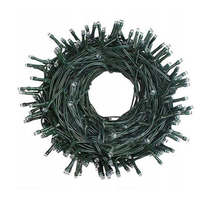 LAMPKI CHOINKOWE 500 LED ZEW/WEW BIAŁE CIEPŁE Oświetlenie Świąteczne