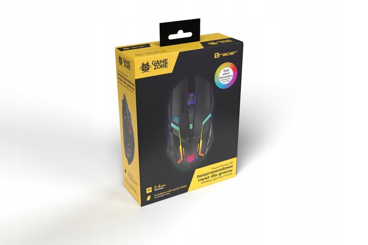 Myszka Komputera Bezprzewodowa Ładowana USB Gamingowa Mysz dl Graczy Grania