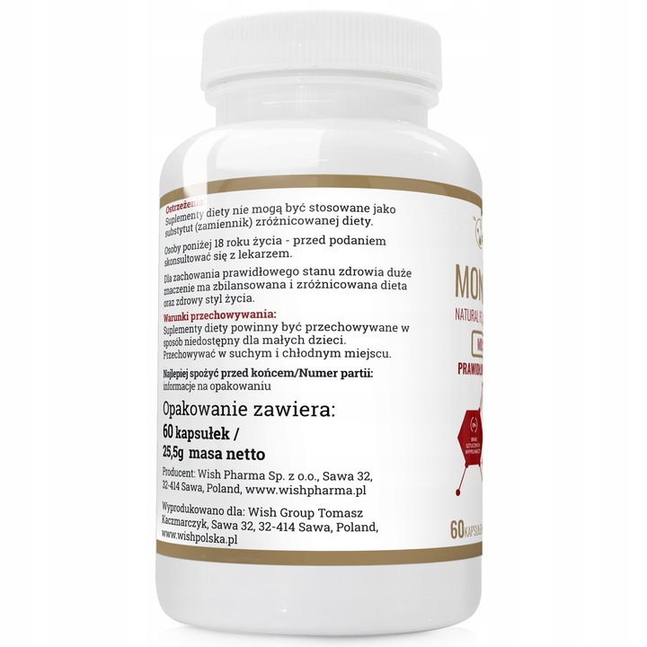 Suplement diety Progress Labs Monakolina K kapsułki 60 szt.