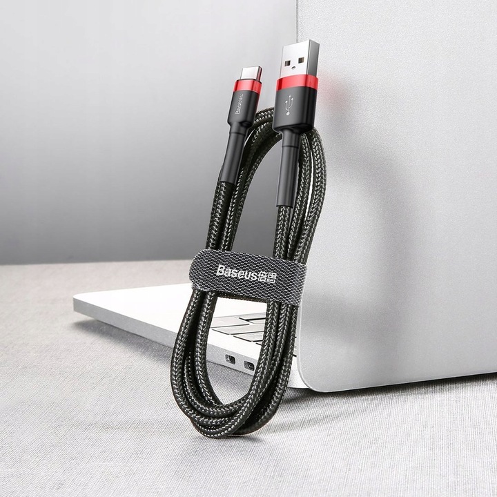 KABEL USB C BASEUS 2A QC SZYBKIE ŁADOWANIE MOCNY PRZEWÓD DO TELEFONU 2m