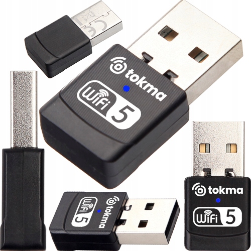 AC600 ADAPTER KARTA SIECIOWA WiFi Wi-Fi NA USB DUAL BAND 600Mbps 5GHz