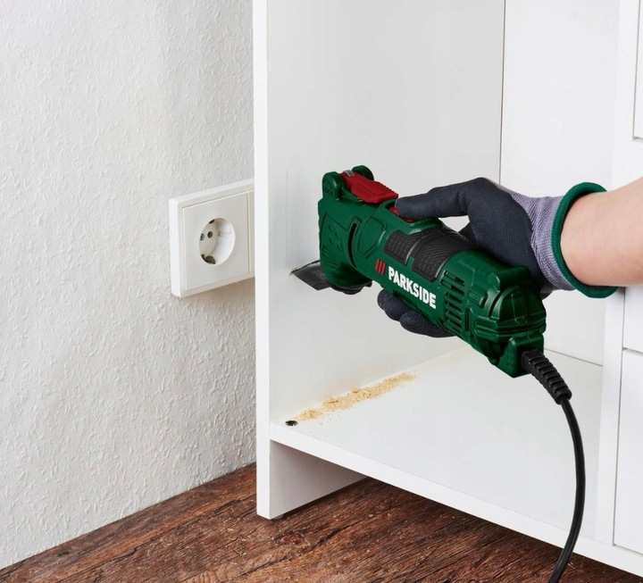 Narzędzie wielofunkcyjne Parkside 230V sieciowe multitool RENOWATOR