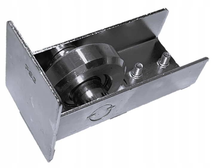 WÓZEK WÓZKI ROLKI DO BRAMY PRZESUWNEJ 80x80 ZESTAW DO SZYNY 80 ROLKA