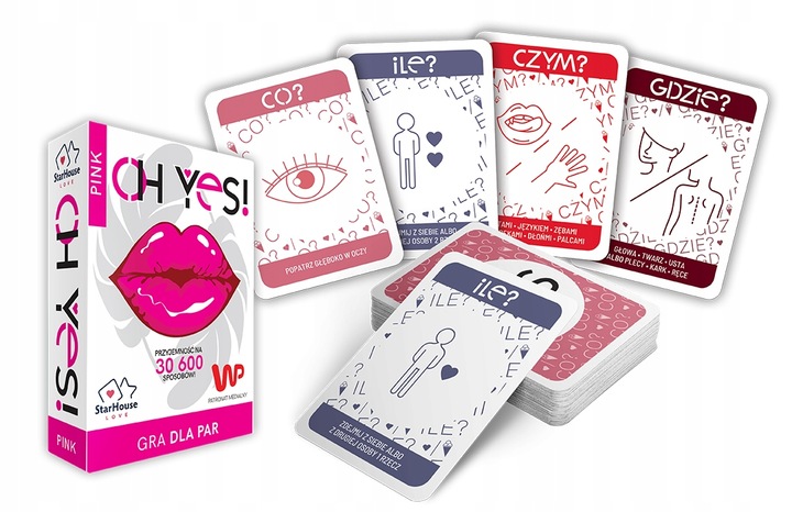 GRA DLA PAR dla par OH YES! PINK seks randka PREZENT