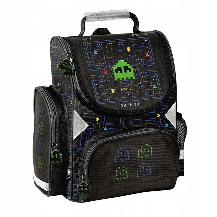TORNISTER SZKOLNY GAME PASO DLA CHŁOPCA KLASA 1 2 3 CZARNY