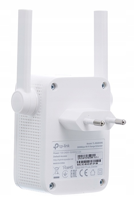 Wzmacniacz sygału TP-LINK WA855RE WiFi N300