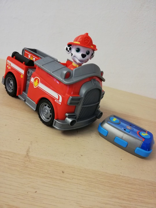 PSI PATROL MARSHALL POJAZD STRAŻ ZDALNIE STEROWANY