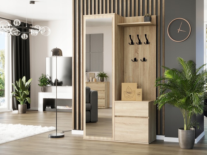 Garderoba szafa lustro wieszak szafka na buty sonoma V-5 Producent