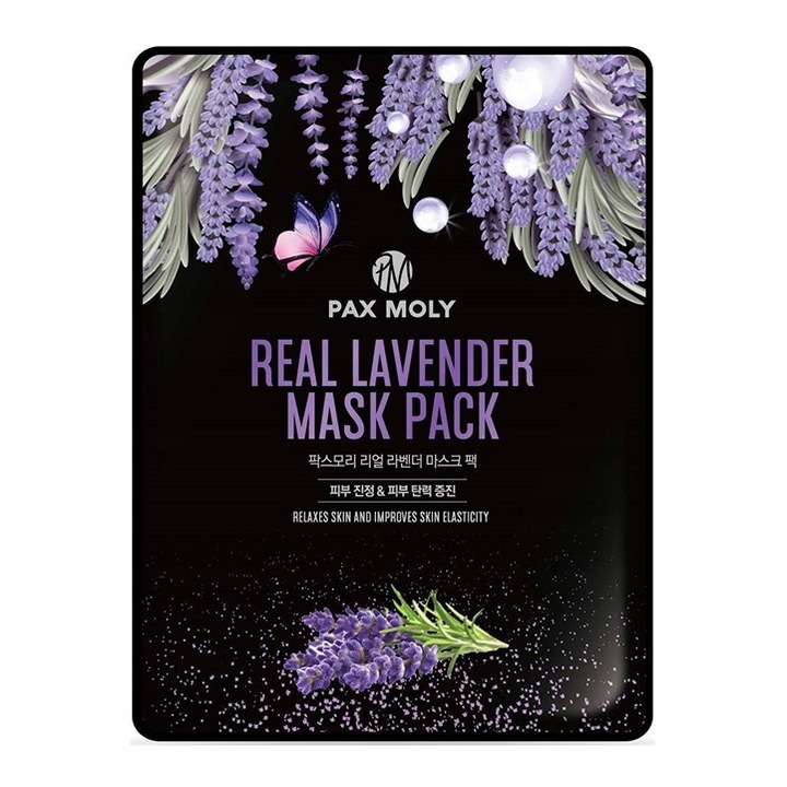 2 x PAX MOLY Zestaw 7 koreańskich masek do twarzy w płachcie