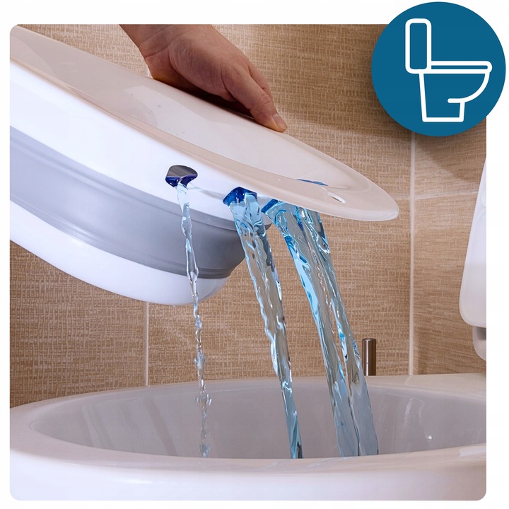 Bidet sanitarny do higieny intymnej nakładka toaletowa na sedes z