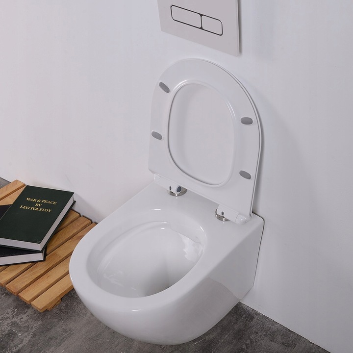 ZESTAW PODTYNKOWY 7W1 STELAŻ TECE + MUSZLA WC TORNADO SLIM +PRZYCISK