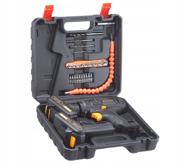 UDAROWA WIERTARKO WKRĘTARKA AKUMULATOROWA 20V BEZSZCZOTKOWA 2XAKU