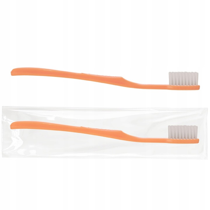 Szczoteczki do fluoryzacji jednorazowe pomarańczowe 200 szt.