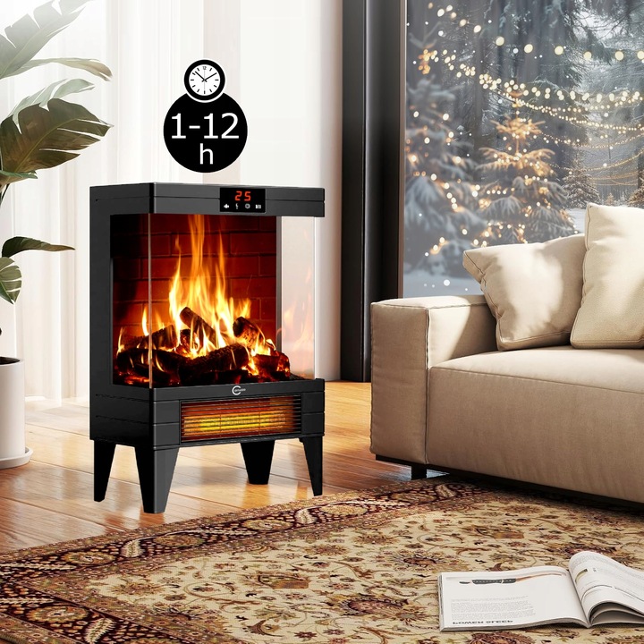 GRZEJNIK ELEKTRYCZNY KOMINEK FARELKA domowy łazienkowy MOCNY Z