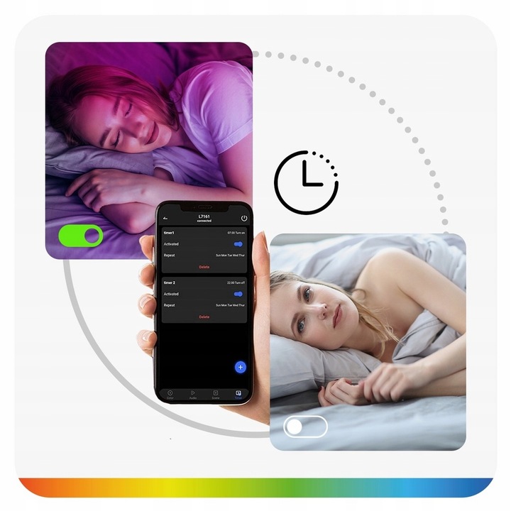 TAŚMA LED 4M RGB USB 5050 do TV Ledy PILOT APLIKACJA ZESTAW PAMIĘC KOLORU