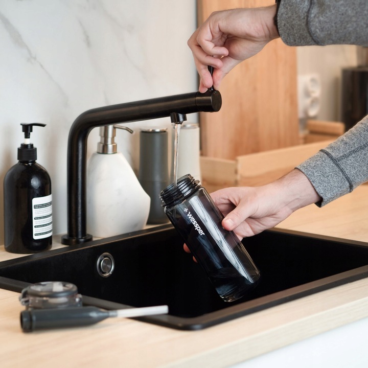 Bidon butelka filtrująca wodę Wessper ActiveMax Clarti 0,68l + 3x