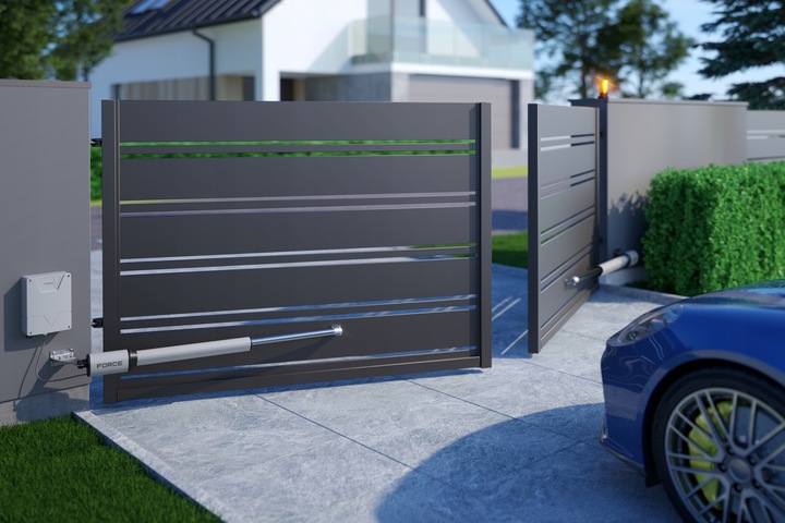 Zestaw do bramy skrzydłowej FORCE SW300LS WYŁĄCZNIKI MAGNETYCZNE 2x3m