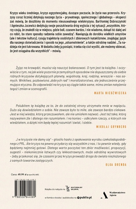 Tańcząc. Rozmowy o kryzysie i przemianie - B. Dobroczyński, A. Jucewicz