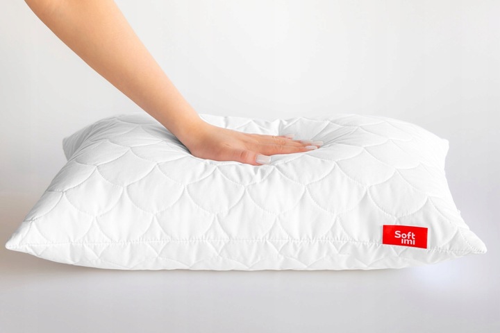 2 x PODUSZKA 50X70 ANTYALERGICZNA GRUBA ZAMEK