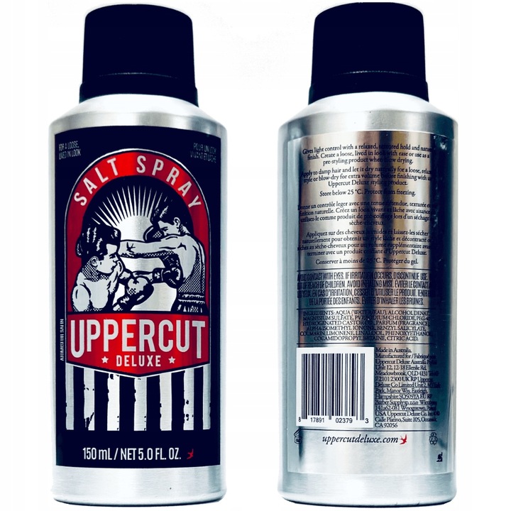 Uppercut Deluxe - Salt Spray, Sól Morska, Tonik do stylizacji włosów 150ml