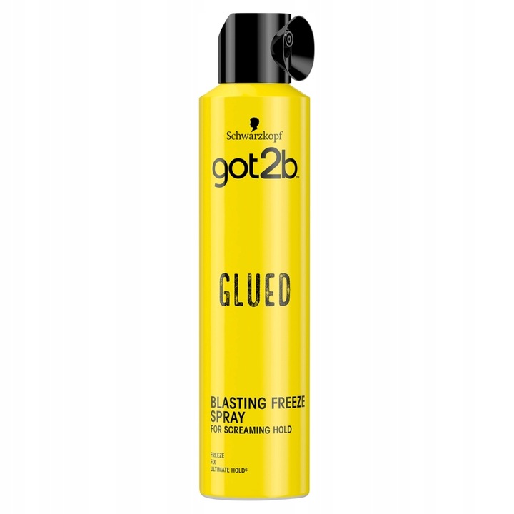 Schwarzkopf Got2b lakier do włosów mocne utrwalenie 2x 300ml