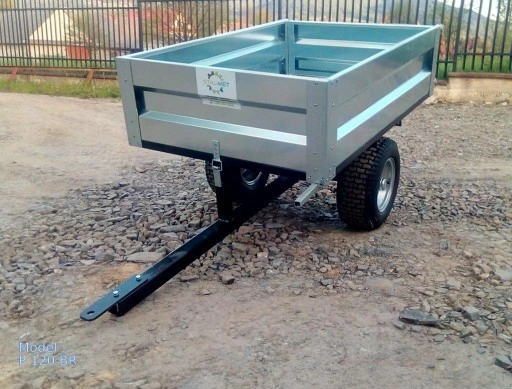 PRZYCZEPA PRZYCZEPKA Towarowa do quada ATV traktorka Wózek Stal-Met