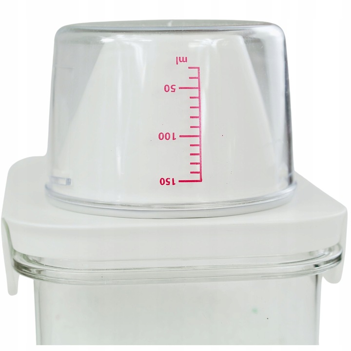 POJEMNIK NA PROSZEK DO PRANIA Z MIARKĄ PŁYN DO PŁUKANIA PUDEŁKO 1100ml