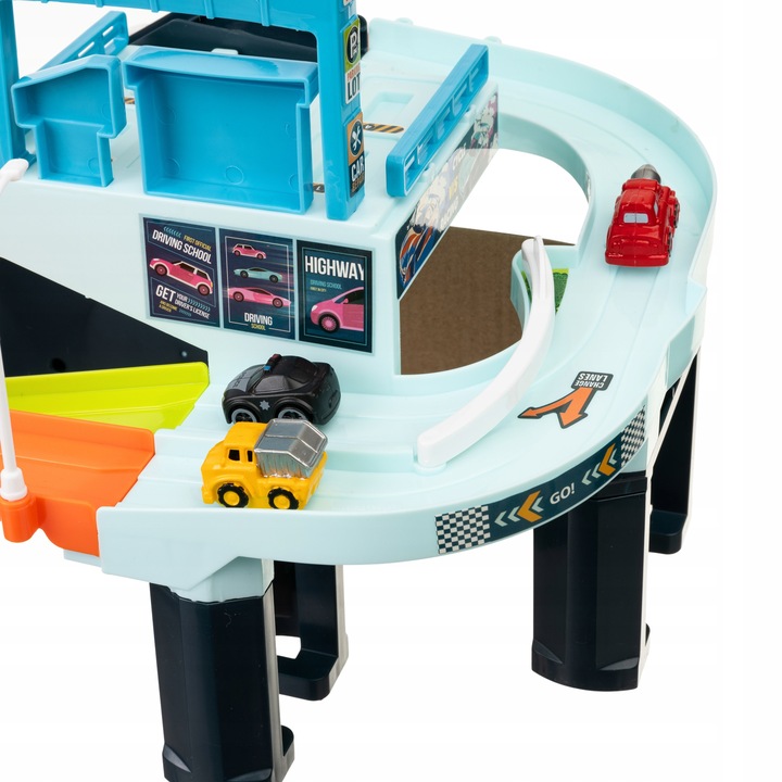 TOR PRZESZKÓD DLA SAMOCHODÓW INTERAKTYWNY PARKING WINDA KIEROWNICA AUTA