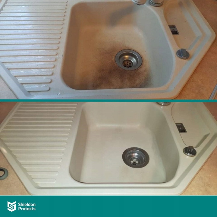 Zestaw do czyszczenia zlewu granitowego WOW + SUPER + impregnat SINK