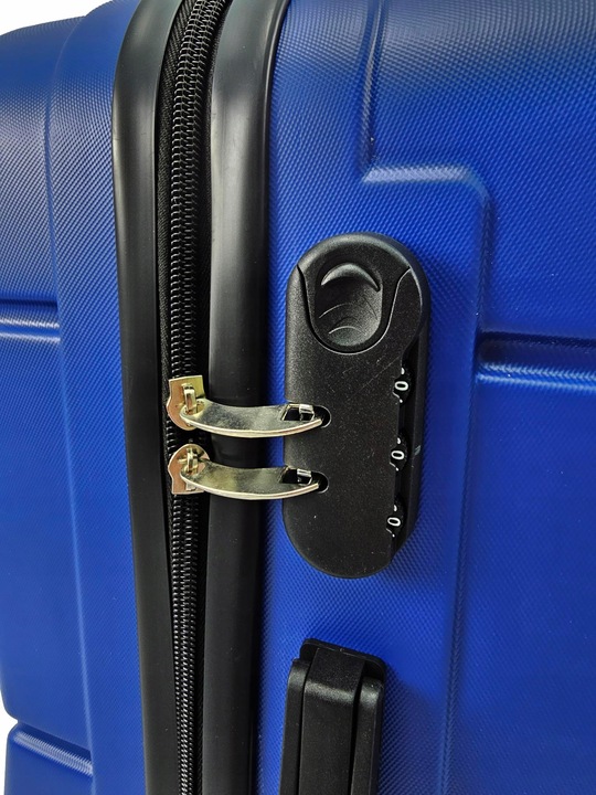 LEKKA WALIZKA PODRÓŻNA ŚREDNIA 4 KÓŁKA POJEMNA 24" - XL - MOCNA