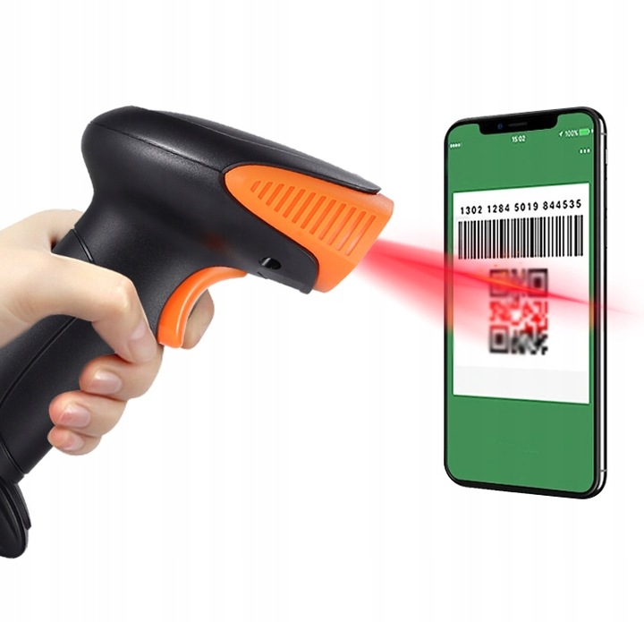 Czytnik Skaner Kodów Kreskowych i QR USB BEZPRZEWODOWY 1D 2D WiFi Zenwire